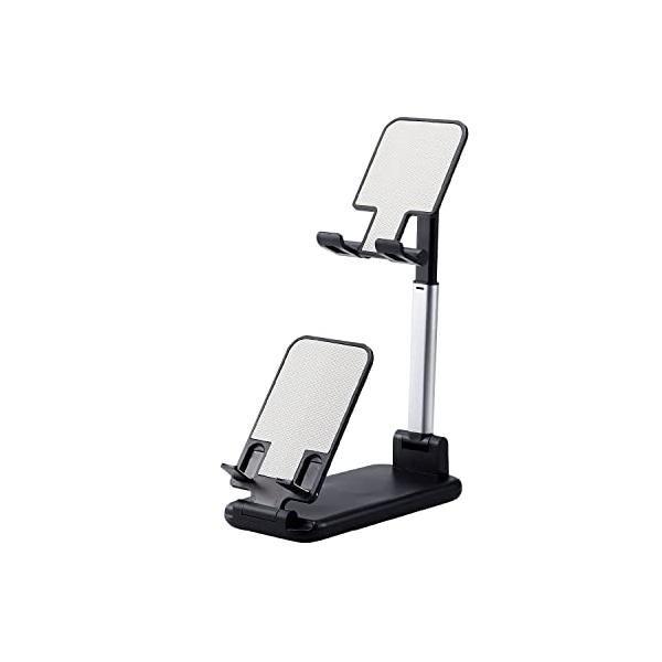 他サイト： エレコム タブレットスタンド スマホスタンド 2台設置可能 角度調節可能 4.6〜12.9インチ対応 NINTENDO SWITCH(TM)、Nの商品画像