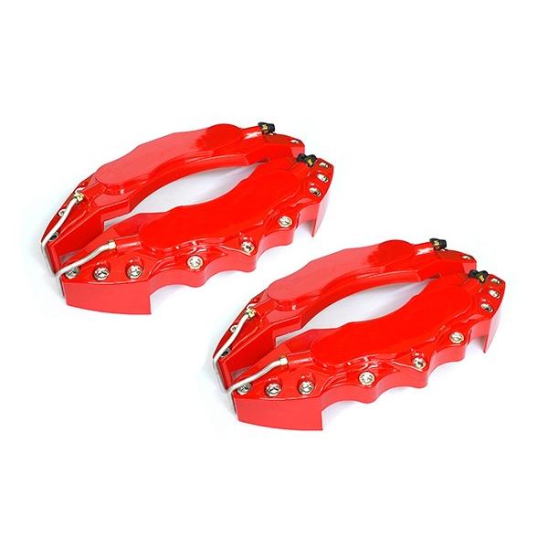 TOYOTA レッド ブレーキキャリパーカバー 4個セット ブレーキキャリパーカバー レッド・ロゴ無 Lサイズ 4個セット