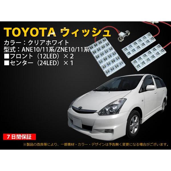 TOYOTA �E�B�b�V���iANE/ZNE 10/11�n�j��p LED���[�������v3�_�Z�b�g FLUX48��(RF23)�y991�z