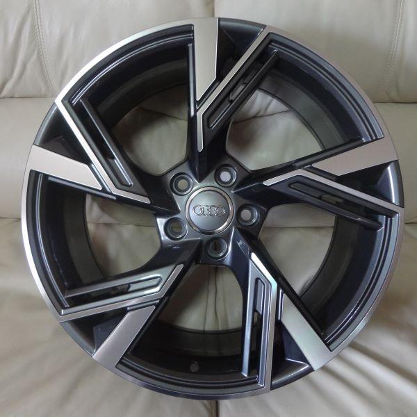 アウディ A5567 S5 F5系 (245/35R19) (19インチ,ポリッシュ／グレー 