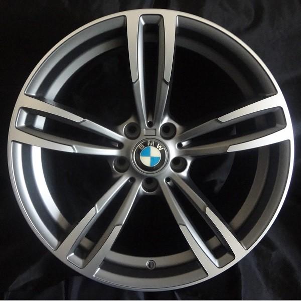 BMW対応 (8.5J+35 120×5H) (19インチマットグレーホイール1台分)