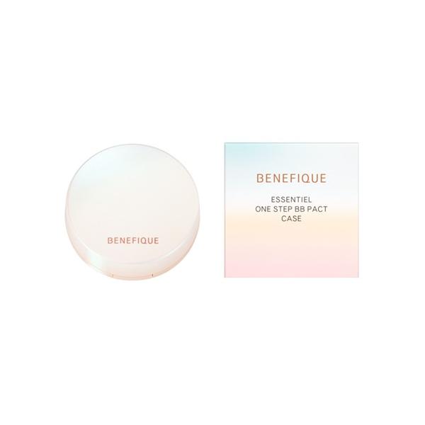 【商品情報】「ベネフィーク エッセンシャル ワンステップＢＢパクト」がセットできる専用ケース。【使用方法】＜ファンデーションのセット方法＞●ケースにレフィルを差し込み、カチッと音がするまで上から押してください。●レフィルを交換するときは、ケ...