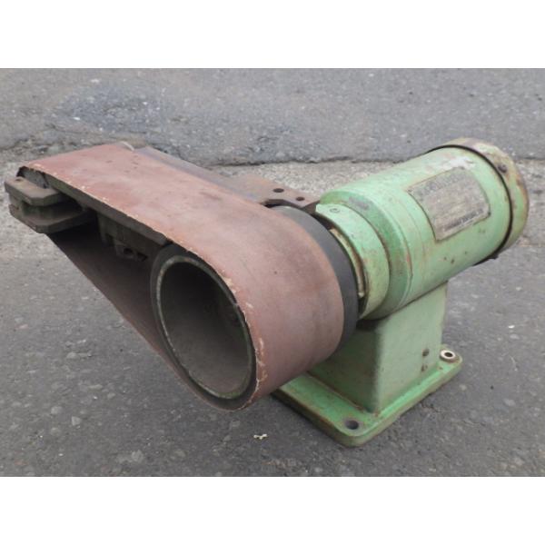 中古 下村電友 100x915mm ベルトグラインダ― DRE-044 新でん 中古 下村電友 100x915mm ベルトグラインダ― DRE-044 新でん