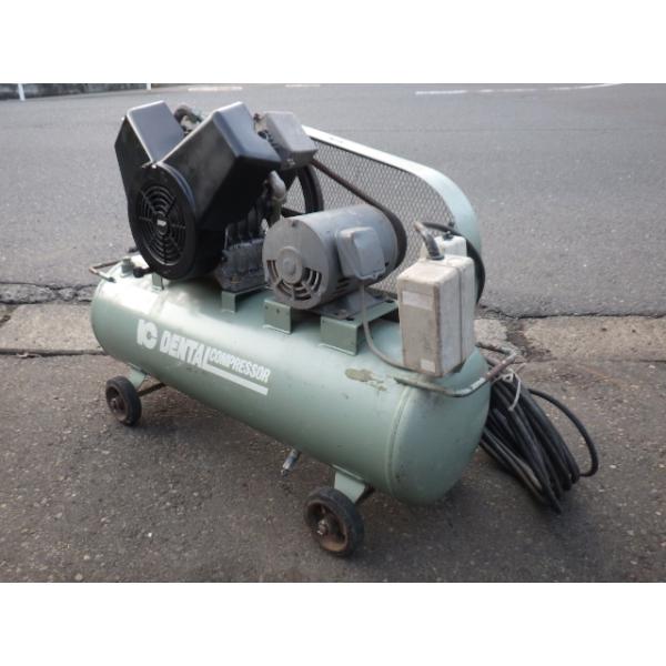 岩田コンプレッサー265P 200V2，2KW稼働品四国内配達可能