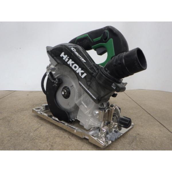 中古 HiKOKI(日立工機) 125mm深切り電子集じん丸のこ C5YE 新でん : 新
