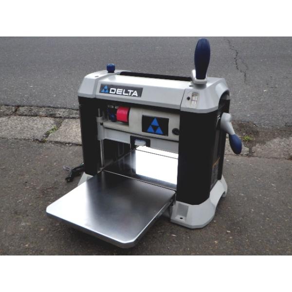 中古】DELTA MODEL 22-580 デルタ ツースピードプレナー 100V 自動仕上