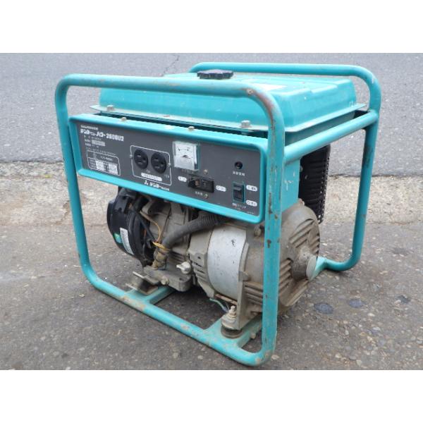 中古 デンヨー ガソリン発電機 GA-2605U2 50Hz 新でん : 新でん - 通販