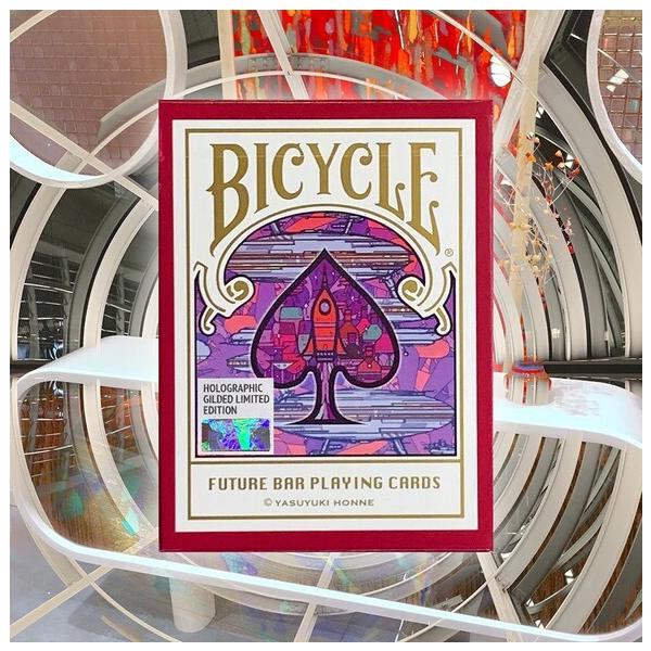 バイスクル フューチャーバー BICYCLE FUTURE BAR Holographic Gilded版 ポーカーサイズ マジック