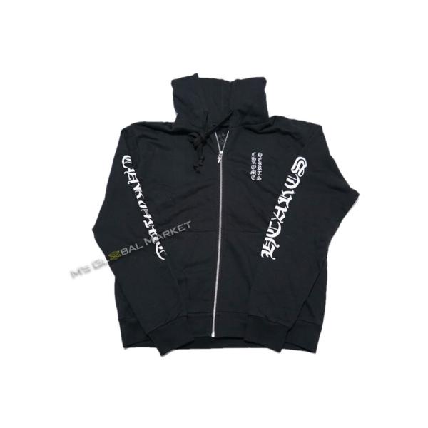 Chrome Hearts 黒 パーカー M CHROME HEARTS 新品正規品 クロムハーツ ジップパーカー 2LINE