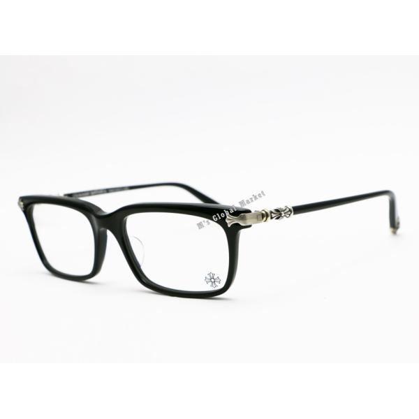 クロムハーツ FUN HATCH-A アイウェア 艶ありブラック 黒 眼鏡 メガネ 