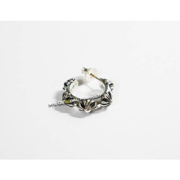 CHROME HEARTS（クロムハーツ） フープ クロス ピアス CHクロス