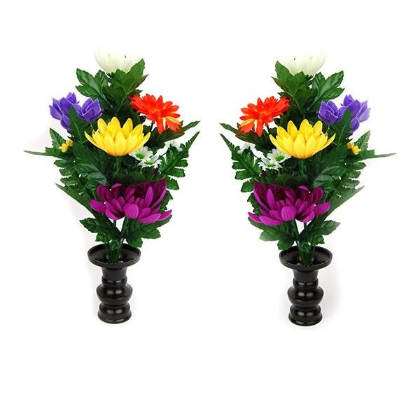 monpen 仏花 お供え花 2対 monpen様 専用 仏花 お供え花 2対 - メルカリ