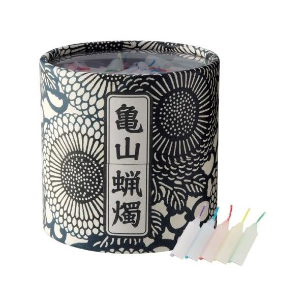 他サイト： 亀山五色蝋燭　鮮やかな五色の花芯、贈り物にも　（2206001632）の商品画像