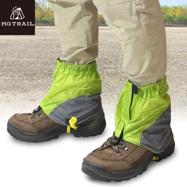 ● 登山やハイキング時にブーツが濡れるのを防いでくれるショートゲイターです。ブーツ上部から脛までをカバーしてくれるので泥汚れやブーツ内への異物今夕を防ぐことができます。● 面ファスナーと伸縮ゴムで様々なサイズのシューズやブーツに対応可能。靴...