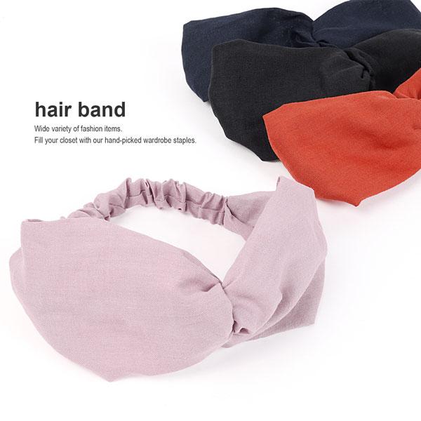 ヘアバンド ヘアターバン シンプル 無地 可愛い 使いやすい 全12色展開 豊富なカラー展開 選べるカラー おしゃれデザイン シンプルデザイン シンプル ヘアバンド 新品 本物 当店在庫だから安心