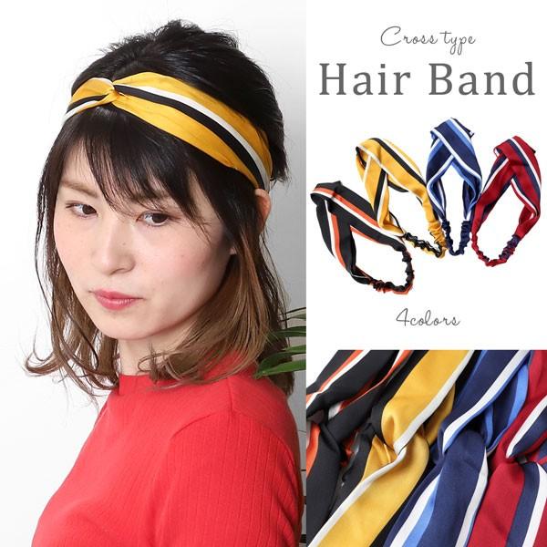 ヘアバンド レディース ターバン クロスヘアバンド ストライプ ボーダー 春夏 ヘアターバン カチューム ヘアアクセ ヘアゴム 小物 カジュアル Mha 215 215 M H A Style 通販 Yahoo ショッピング