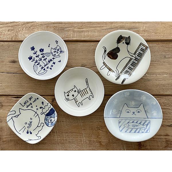 取り皿 おしゃれ 和食器 モダン 中皿 美濃焼 プレート ねこまるけ取り皿 Ks 1779 Tei おしゃれ食器の通販m Home Style 通販 Yahoo ショッピング