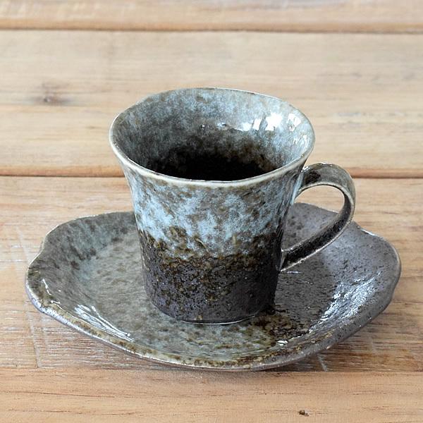 コーヒーカップ おしゃれ カップソーサー 和食器 美濃焼 珈琲 湖水カップ ソーサー Mg 1306 Tei おしゃれ食器の通販m Home Style 通販 Yahoo ショッピング