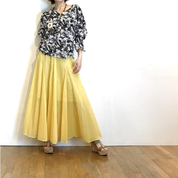 カラーマキシスカート B-chad ビーチャド : セレクトショップ ミーナ  