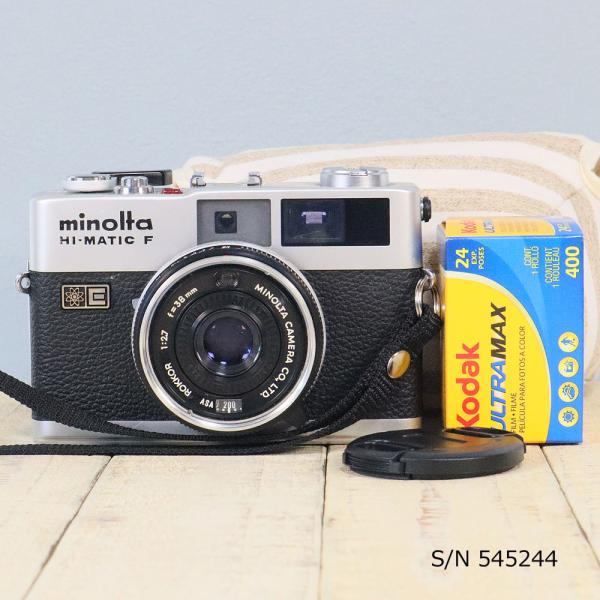 整備品 ミノルタ MINOLTA HI-MATIC F フィルムカメラ 14．コンパクトは正義！Minolta HI-MATIC F ＜カメラ＞｜神成