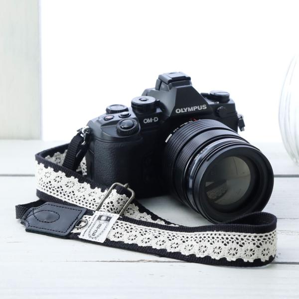 カメラストラップ camera strap 一眼レフ ミラーレス一眼用 レース