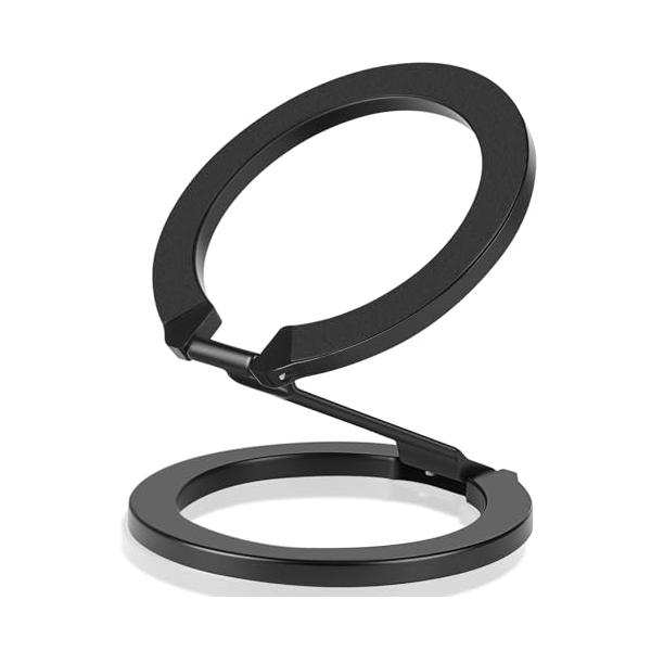 Aogarso magsafe スタンドリング 対応 スマホリング マグネット 携帯 薄型 [360°回転 ] 落下防止 指輪型 スタンド機能