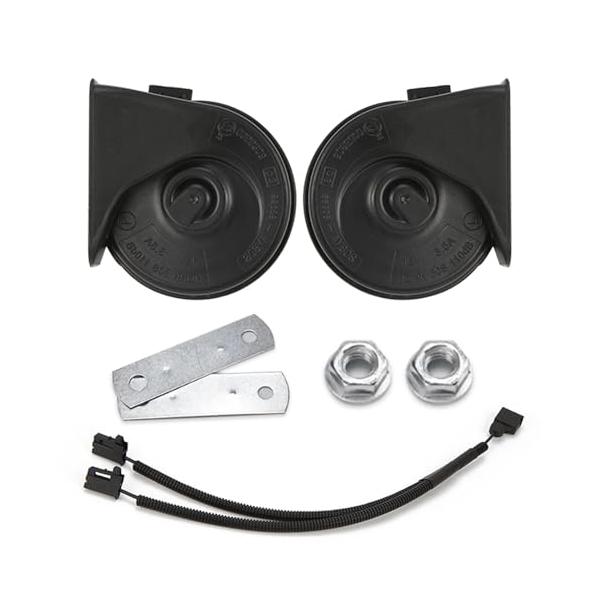 YFFSFDC 車 ホーント ホーン クラクション 純正プレミアムホーン 純正サウンド 12V 二股分岐ハーネス付き レクサス レクサス風 レク