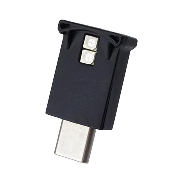 prendre USB Type-C LED ライト 発光カラー 8色 光センサー イルミネーション 車内 明るさ調整 USB給電 簡単取付 小