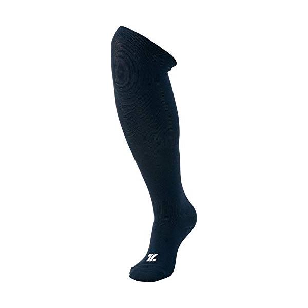 [ゼット] 20%OFF 3P カラーソックス アンダーソックス ロングソックス ハイソックス 3足組 BK03CM 21〜2 ネイビー(290