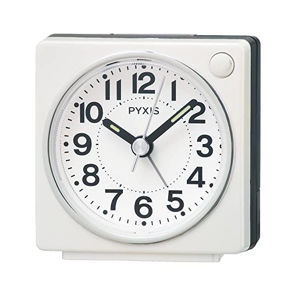 セイコークロック(Seiko Clock) 目覚まし時計 置き時計 アナログ 白