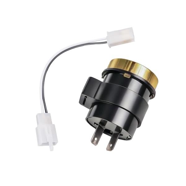 HI-LINE バイク用 ウインカーリレー カチカチ音付き 2ピン DC12V ハロゲン対応 スーパーカブ・クロスカブ等対応 変換ハーネス付き