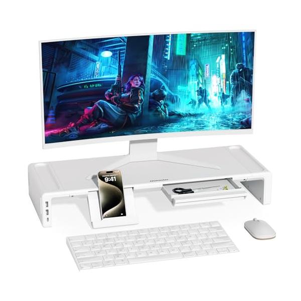 【色: ホワイト】OImaster ディスプレイスタンド立管3.0 USBハブ、 Amazon.co.jp: OImaster ディスプレイスタンド立管3.0 USBハブ