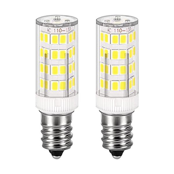 E12 LED電球、E12口金、360lm、4Wはハロゲン電球40W相当、可変調光、昼光色6000k、全配光タイプ、高輝度、シャンデリアや各種E