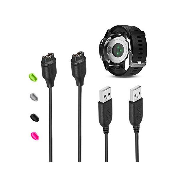 VFAN for ガーミン Vivoactive 3充電器 Garmin 4/Venu/Fenix 6 6S 6X Pro/Forerunner