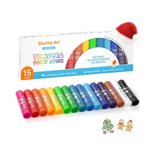 15色セット。/1 Count (Pack of 15)/SA TPS-15・Color:15色セット。・パッケージ個数:1・可愛い15色セット日常的によく使われる15色が揃ったテンペラクレヨンセットです。より鮮やかで綺麗な発色を持ち、複数...