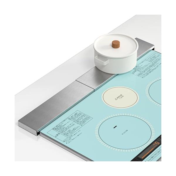 ステンレス/33−65cm/Mer11・Size:33−65cm・パッケージ個数:1・置くだけで即用！超便利な排気口カバー ビルトインコンロ専用のコンロカバーです。排気口の綱目を油飛びや調理かすから守り、キッチンを常に清潔に保ちます。置くだ...