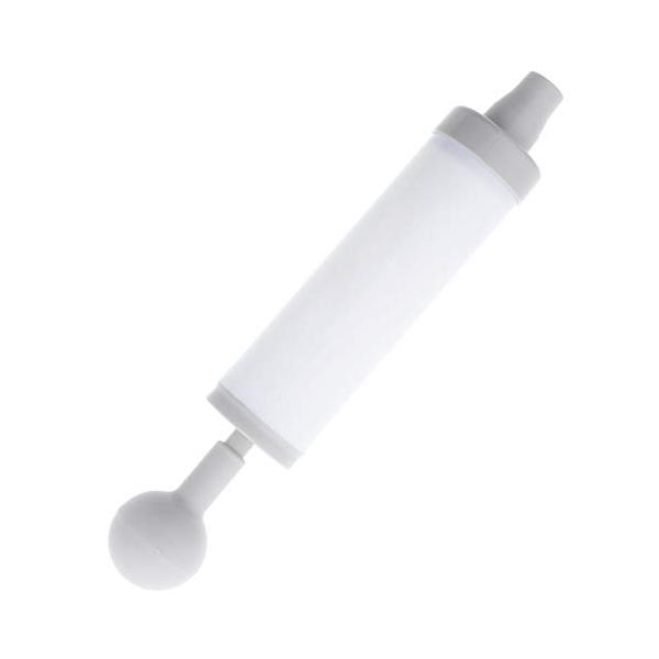 他サイト： 八千代工業 吸いまっせ！吸引型ペットボトルつぶし器 ホワイト 約φ5×28cm YC-002SUの商品画像