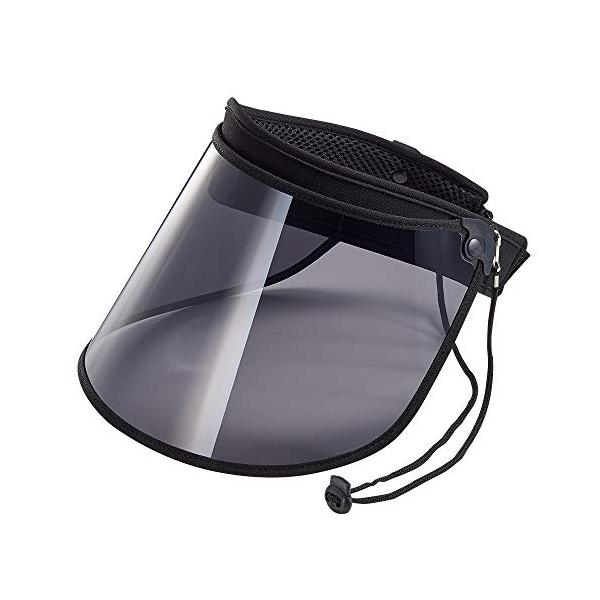 他サイト： アイメディア(Aimedia) サンバイザー UVカット帽子 UVカット率 フェイスカバー 日焼け対策 紫外線対策 日焼け防止帽子 つば広 通気の商品画像