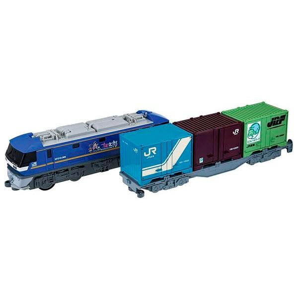 トイコー(Toyco)サウンドトレインEF210形桃太郎コンテナ車付