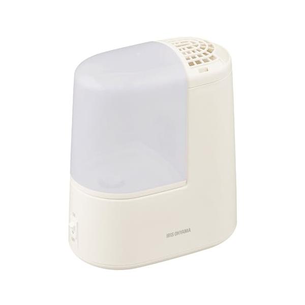 アイリスオーヤマ 加湿器 スチーム式(加熱式) 加湿量 120ml タンク容量