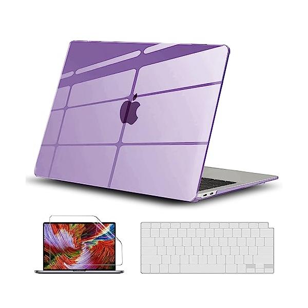 GVTECH MacBook Pro 14インチ クリスタルクリアケース 2025-2021 M5 A3434 M4 A3112 A3185 A
