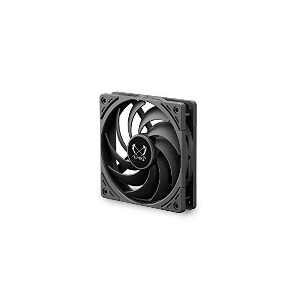 他サイト： サイズ SCYTHE オリジナル設計12cmケースファン 新開発渦巻状フィン Wonder Snail 1800 PWM 1800rpm デスクの商品画像