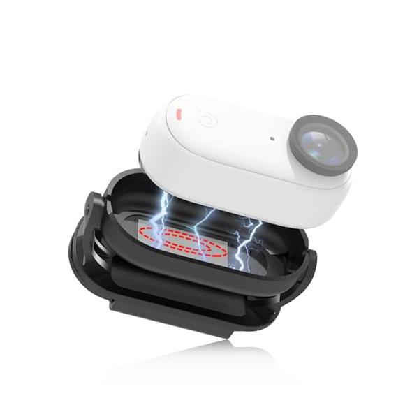 PULUZ Insta360 Go 3S/Go3 カメラクリップマウント用、速放マウント/軽量/角度調整360 Go 3s インスタ360 GO