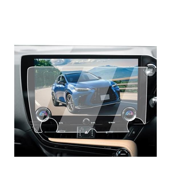 ECOZEN トヨタ レクサスNX 20系 カーナビ フィルム 強化ガラス 14インチ モニター 新型レクサスnx ナビ 保護フィルム 2代目