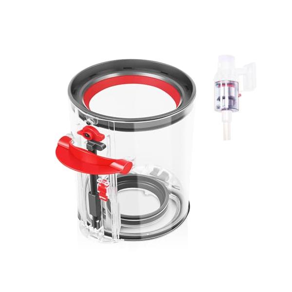 ダイソン v11 V15（sv14 sv15 sv22）クリアビン ダストカップ Yivy ダストビン ダイソン V11/V15/SV14/SV15/SV22対応 小型ビン