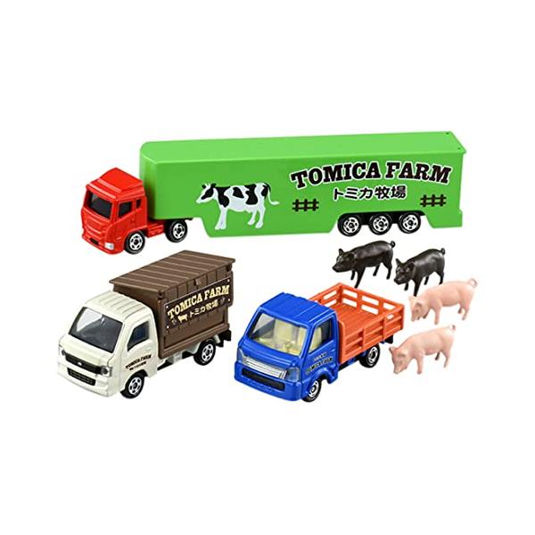 他サイト： タカラトミー(TAKARA TOMY) トミカ  ようこそ! トミカ牧場 トラックセット ミニカー おもちゃ 3歳以上の商品画像