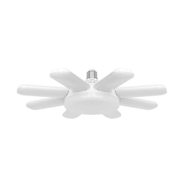 Laiqianleガレージライト 180W LED ペンダントライト 9灯式 昼白色 6500K 角度調節 折りたたみ 省エネ 作業灯 取付簡単