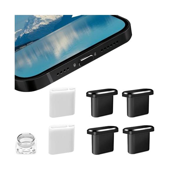 VIWIEU iPhone 17/16/15/15 Plus/15 Pro/15 Pro Max 専用 USB C キャップ タイプc 充電口カ