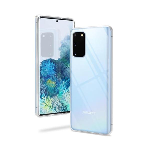 Galaxy S20 ケース クリア ギャラクシーs20 SC-51A/SCG01 カバー 耐衝撃 薄型 軽量 透明 スリム TPU ソフトケー