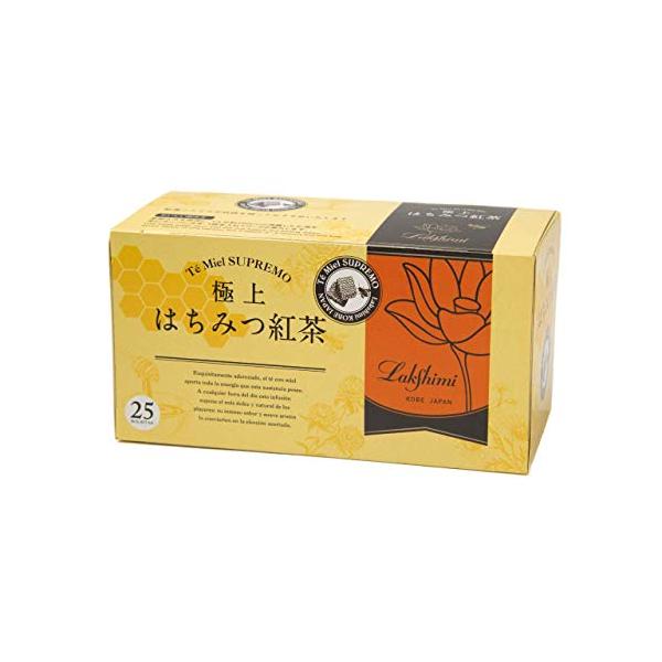Lakshimi(ラクシュミー) 極上はちみつ紅茶 ティーバッグ25袋入り